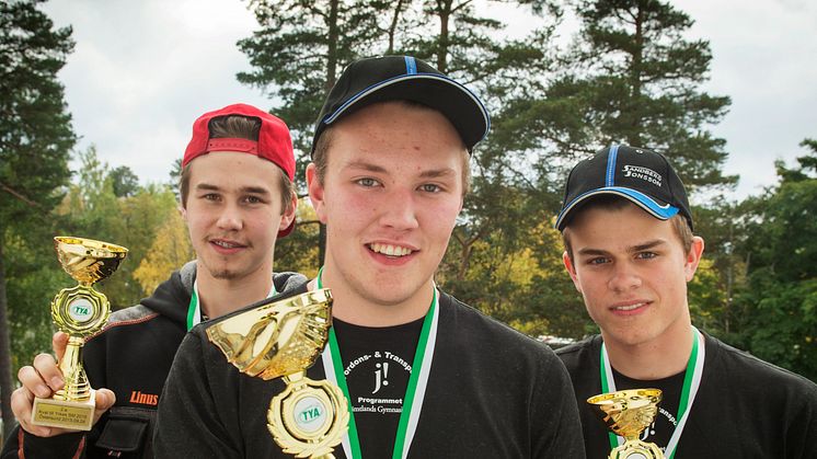 Tre pristagare i dagens Kvaltävling till Yrkes-SM