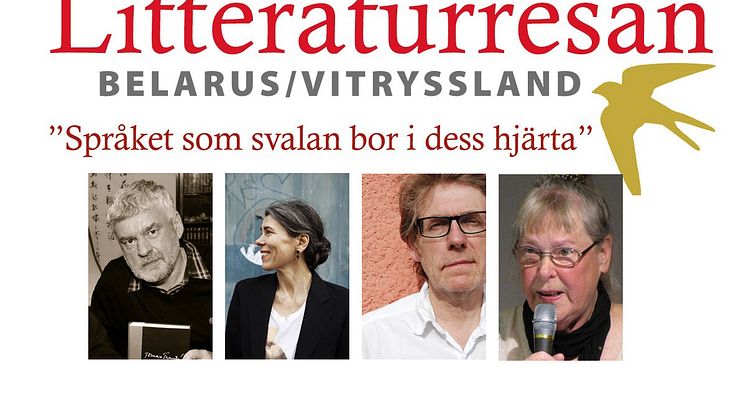 Litteraturresan bjuder på litterär afton i Lindesberg