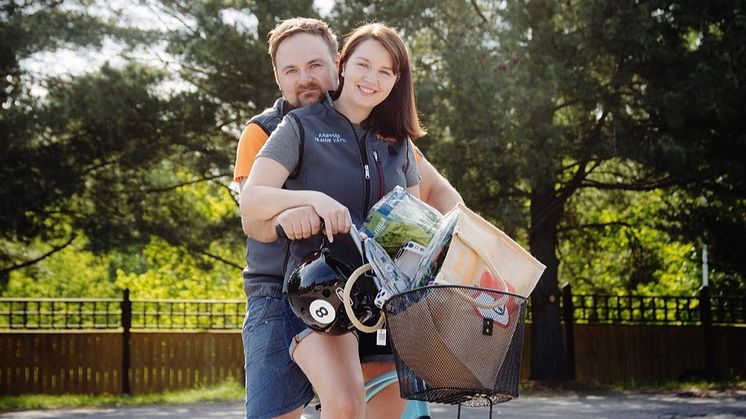 Tiitu ja Saku Vätti ovat BNI Pori Karhu -ryhmässä mukana olevan K-Supermarket Ruokaporin ohjaimissa