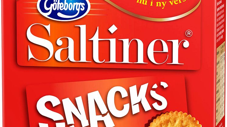 Saltiner lanserar kexigt snacks
