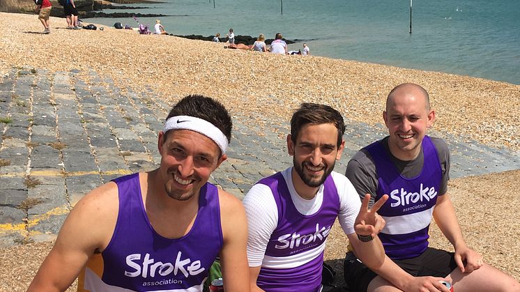 ​Brothers tackle 133 miles for the Stroke Association