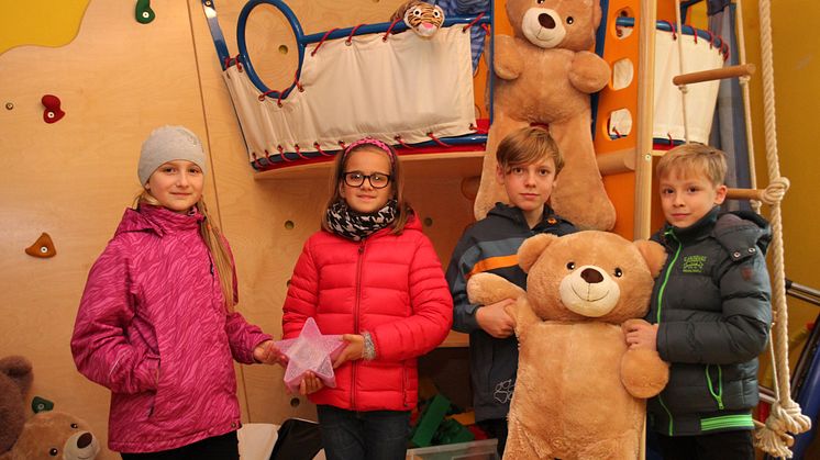 Grundschule Leipzig engagiert sich für das Kinderhospiz Bärenherz