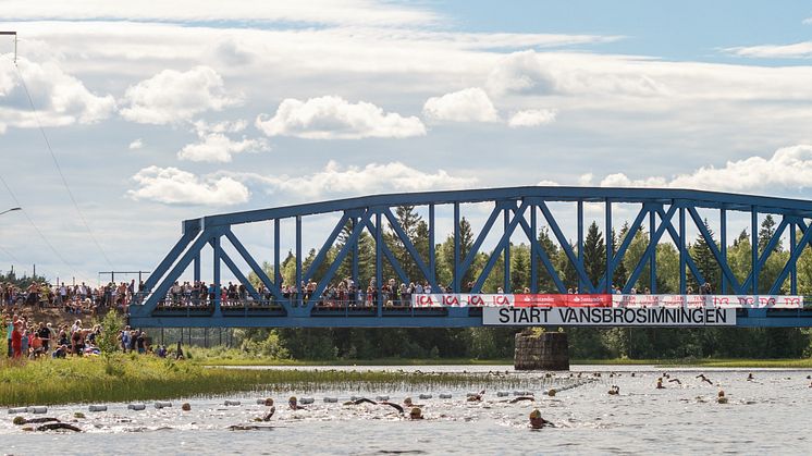 Vansbrosimningen 2017 är klar. Foto: Jons Jonna Photo