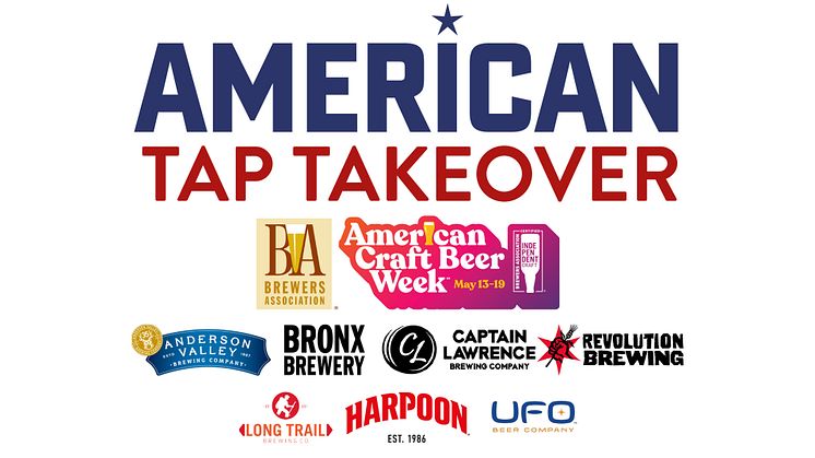 Amerikanska öllegender på svensk mark: Tap Takeover med sju framstående bryggerier i samarbete med Brewers Association och TOMP Beer Wine & Spirits.