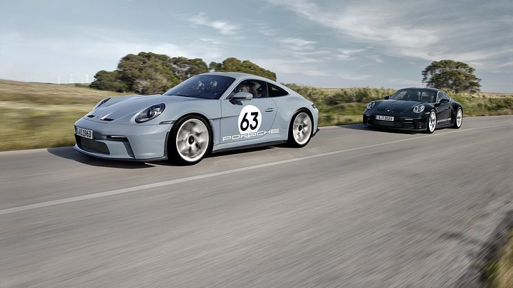 Porsche 911 S/T - specialmodell som uppmärksammar 60-årsjubileet för Porsche 911