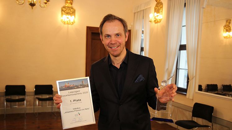 Leipziger Tourismuspreis 2020 - Prof. Dr. Michael Maul - Initiative "Johannes-Passion im Netz"