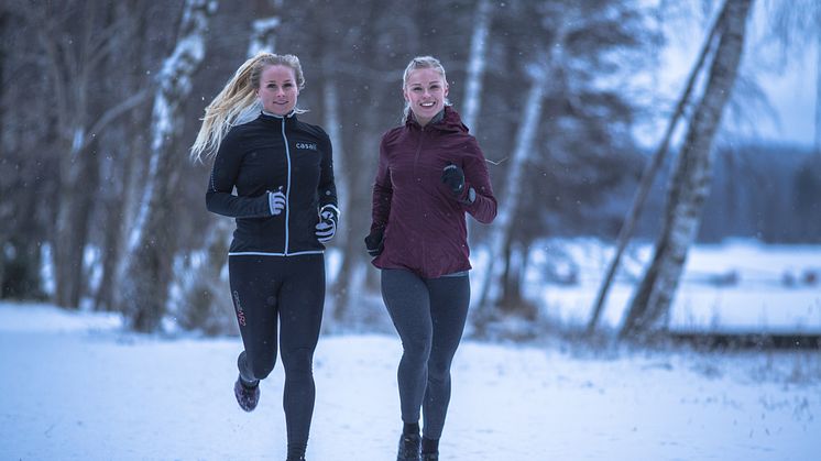 Varannan kvinna otrygg vid vinterträning utomhus 