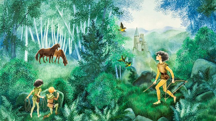  Illustration: © Design Ilon Wikland AB. Ronja, the Robber’s Daughter: TM and © The Astrid Lindgren Company