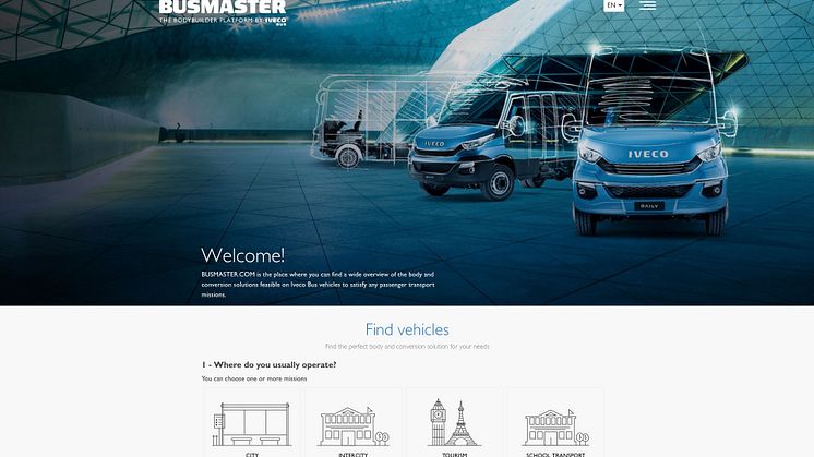 Homepage Busmaster