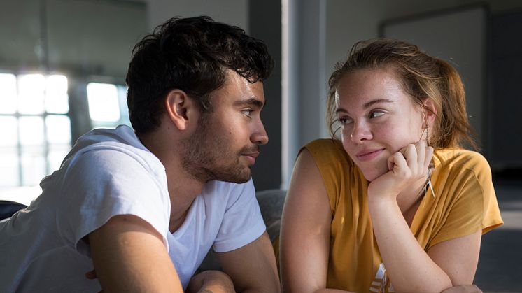 Lisa Teige og Fabian Svegaard Tapia Foto: Jaap Vrenegoor