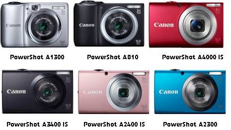 Canon lanserer ny serie med lekre PowerShot A-kameraer