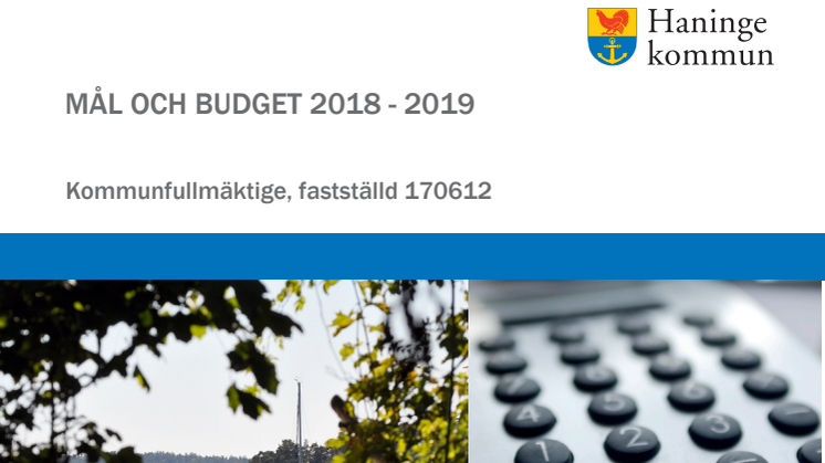 197,9 miljoner ökade anslag till Haninge kommuns verksamheter 2018
