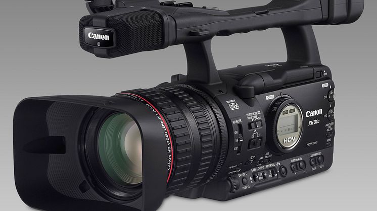 Pressmeddelande: Professionell filmning med flexibla handhållna HD-videokameror: XH G1S och XH A1S 