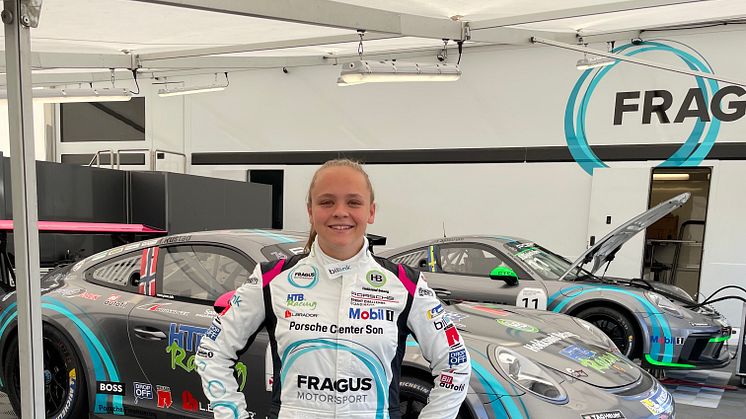 Racing-sensasjonen Isabell (17): Lanserer egen arbeidsklær-kolleksjon