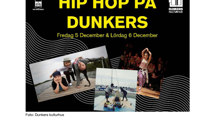 Helsingborgs kulturhus visar hiphoprytmen 5-6 december