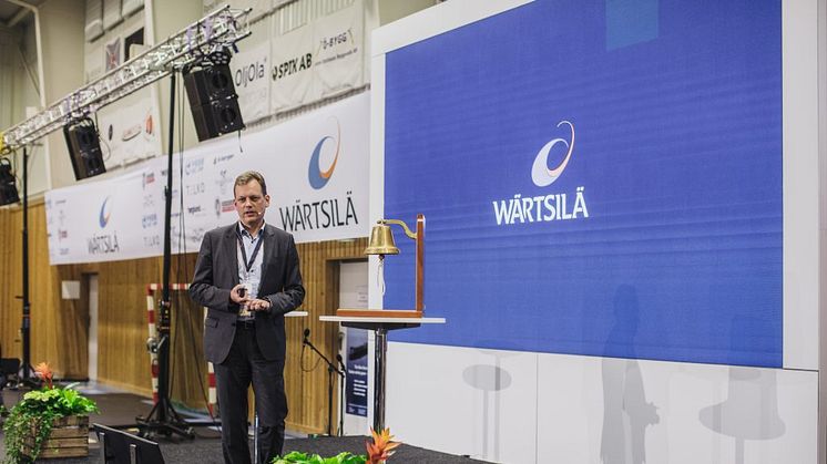 Towards a zero-emission smart marine ecosystem, Roger Holm, President of Marine Business, Executive Vice President and member of the Board of Management, Wärtsilä Corporation. 