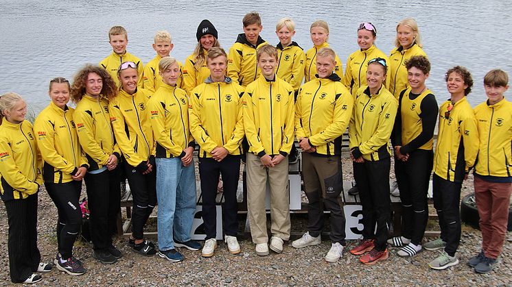 20 kanotister från Lödde Kanotklubb kammade hem ett medaljregn till klubben under sprint-SM i Hofors förra veckan.