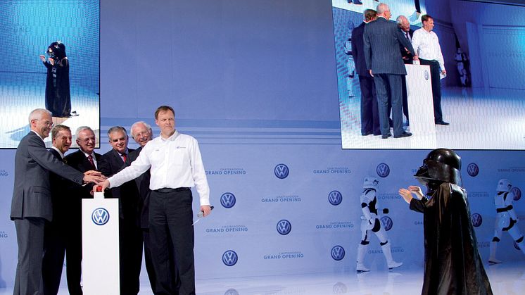 Volkswagen öppnar USA-fabrik