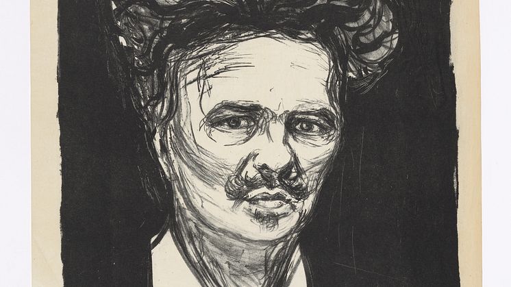 Edvard Munch: August Strindberg (1896)