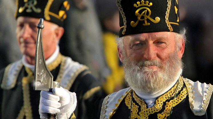 Bergbautraditionen erlebt man bei Bergparaden  im Erzgebirge 