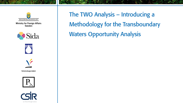 Transboundary Waters Opportunity Analysis Report