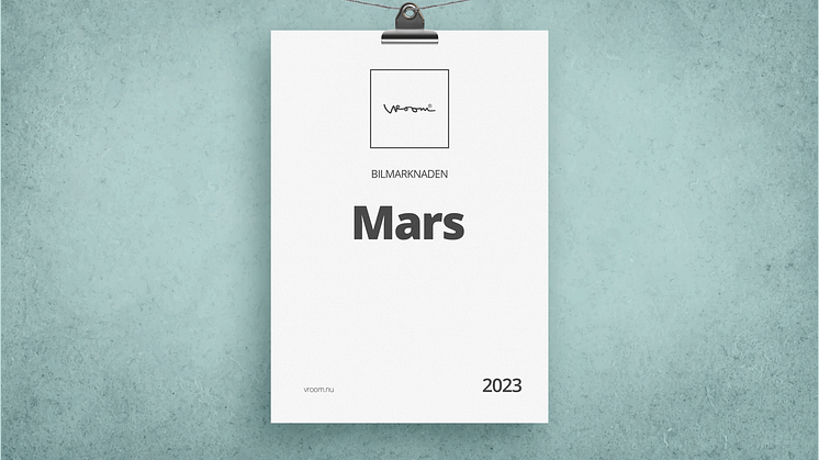 Bilmarknaden mars 2023