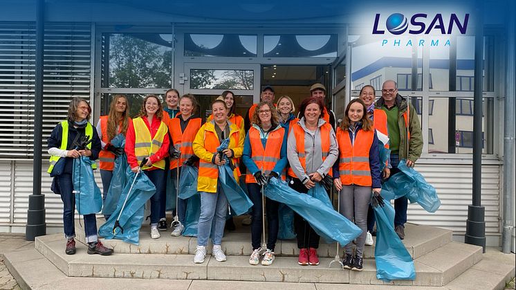 Sechs Losan Teams engagieren sich beim World CleanUp Day