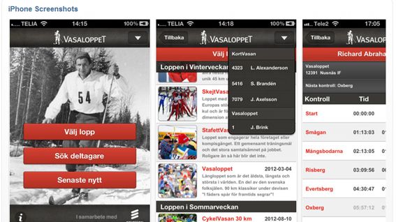 Vasaloppets nya app nu för Android och iPhone!