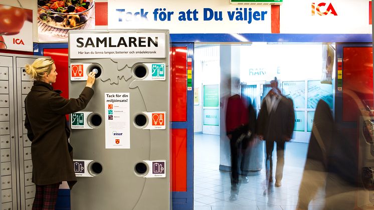 Ytterligare fem Samlare för farligt avfall har nyligen kommit på plats i Malmö.