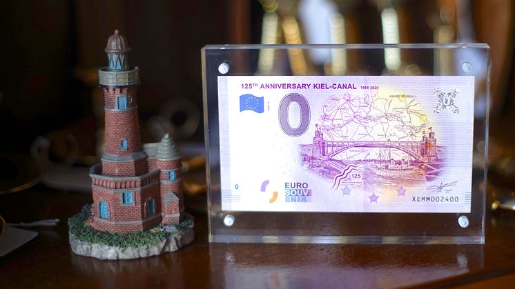 Der neue 0€-Schein ist jetzt als Souvenir (ohne Dekoelemente) erhältlich