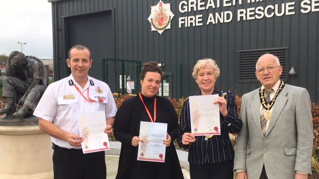 Fire service donation to Mayor’s good causes
