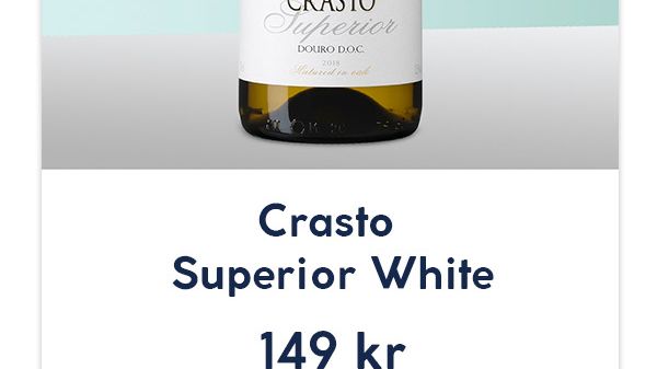 Crasto Superior White 149 kr