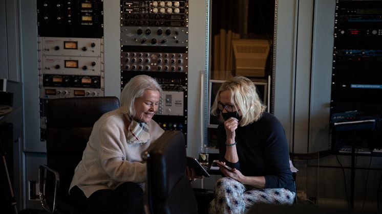 ABBA - Studio image (Credit: Ludvig Andersson)