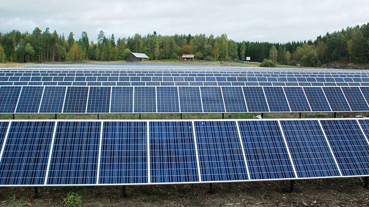MegaSol solar park, Arvika, Sweden