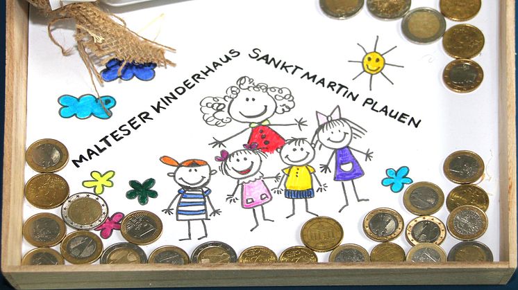 Malteser Kinderhaus "St. Martin" in Plauen spendet für Bärenherz