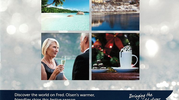 Enjoy ‘Seasonal Sailings’ with Fred. Olsen this Christmas and New Year! 