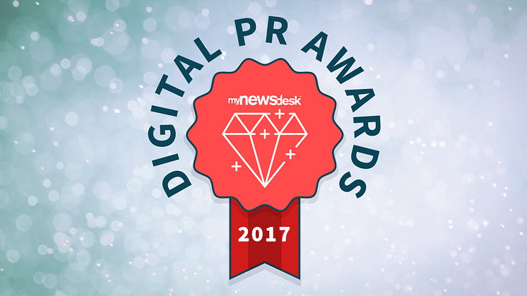 ​Her er de nominerte til Mynewsdesk’s Digital PR Awards 2017!