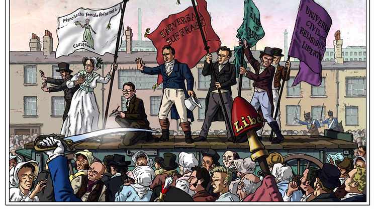 ​Remembering Peterloo – free talks at Bury Archives