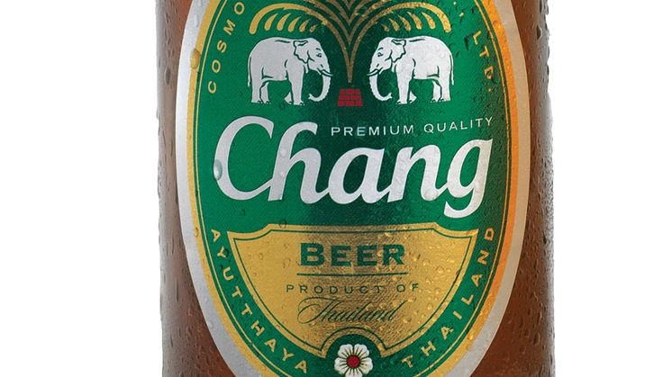 Chang Beer framröstad till Asiens bästa premium lager