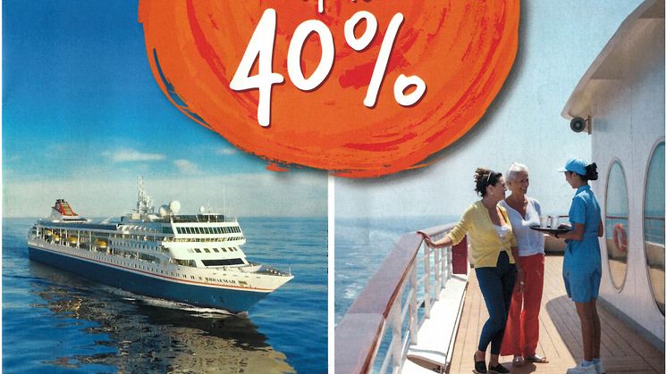 ‘Warmer Cruising’ with Fred. Olsen in 2019/20 can save you up to 40%!