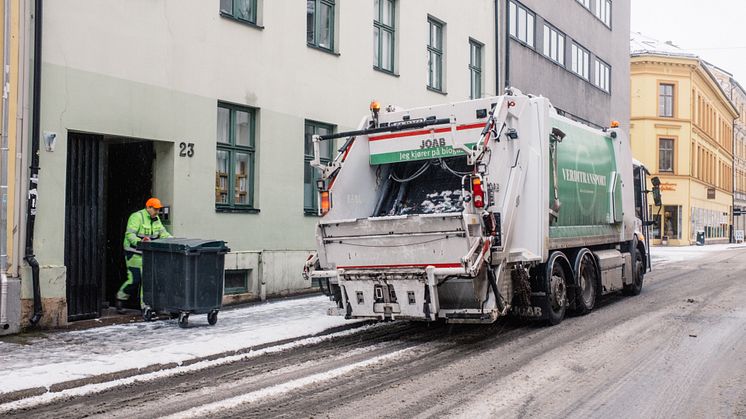 Tiltak i avfallsinnsamlingen etter jul og nyttår