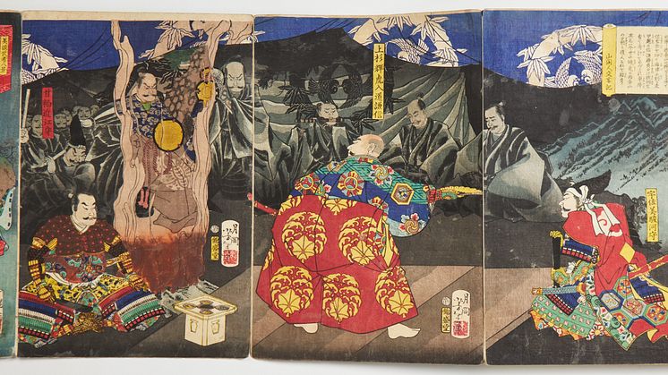 130 träsnitt av Tsukioka Yoshitoshi, Utagawa Kunisada I, Utagawa﻿ Toshiiku and Kawanabe Kyosai
