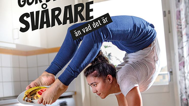 Kampanjen "Gör det inte svårare än det är" vill uppmana göteborgarna att sortera ut sitt matavfall. 