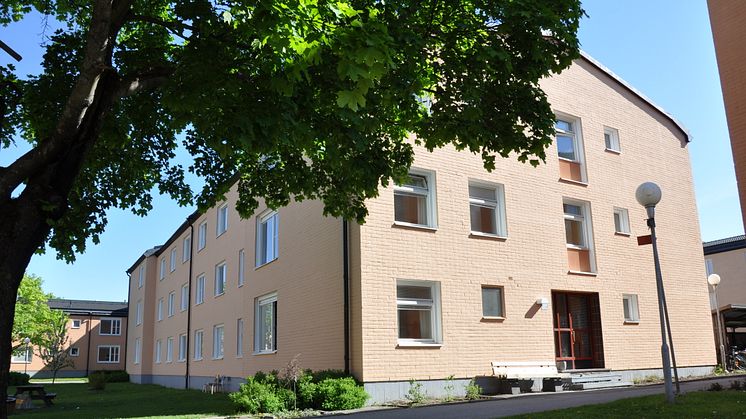Ett av husen som ÖBO säljer till Svenska Studenthus.