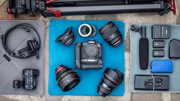 The EOS R5 C, Canon’s first full frame, 8K Cinema EOS hybrid camera