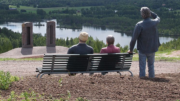 Konstverket Var är konsten på Konst på Hög i Kumla.