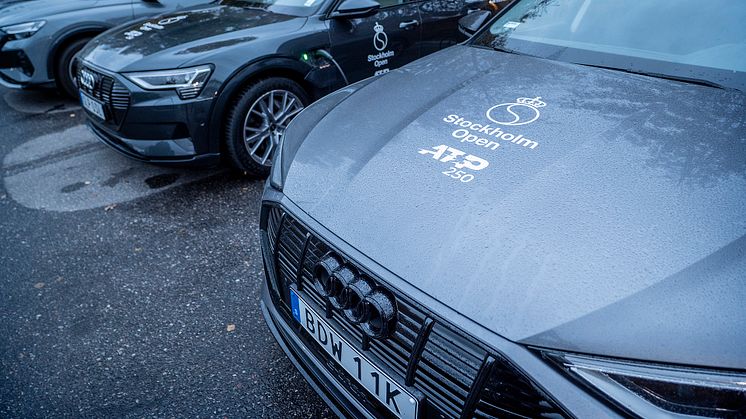 Audi Stockholm, hållbarhetspartner Stockholm Open