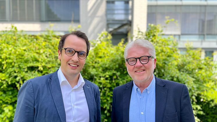 Snorre Treimo i Multiconsult og Hans Jakob Epland i Sitepartner