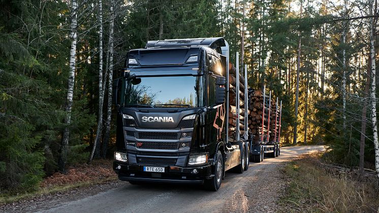 Scania vahvisti asemiaan Suomen markkinajohtajana. Puuautoissa Scanian markkinaosuus oli yli 44%.
