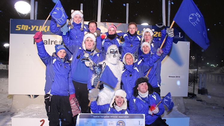 Norska YETI vann SM i snöbollskrig